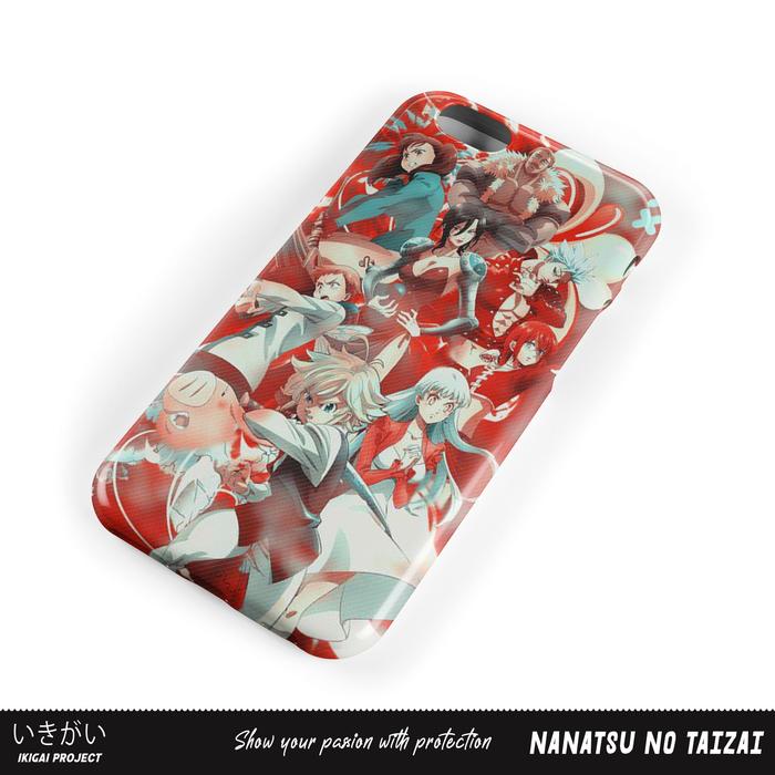 Gambar Custom Case Premium Nanatsu No Taizai / The Seven Deadly Sins II - 3, Hardcase 3D dari IKIGAI Project undefined Tokopedia