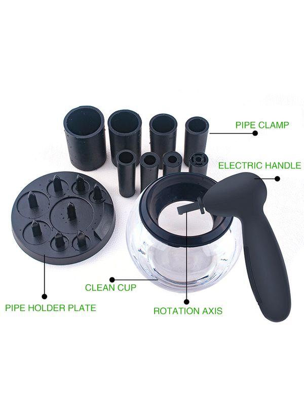 Gambar Electric Makeup Brush Cleaner Spindle Brush / Pembersih Make up - B-Hitam dari Mega Indo Grosir undefined Tokopedia