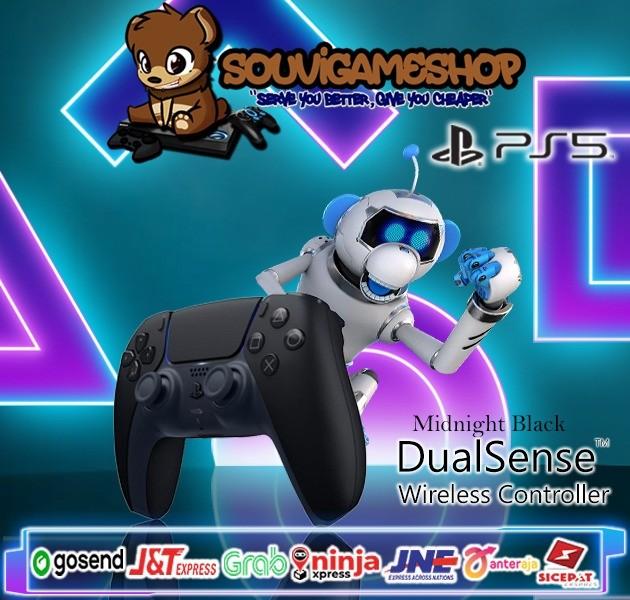 Jual Stick Stik Controller Ps5 Ps 5 Ds5 Ds 5 Dualsense 5 Midnight Black ...