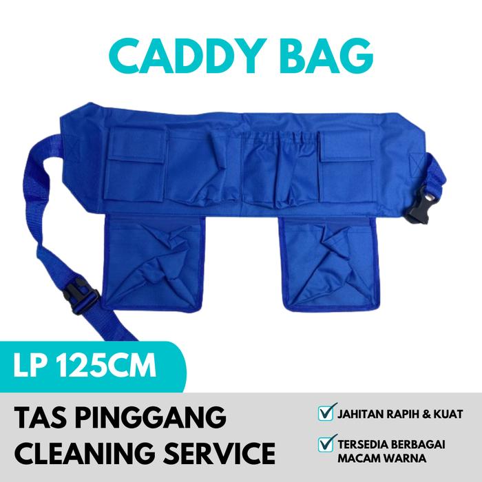 Gambar CADDY BAG ( TAS PINGGANG CLEANING SERVICE ) - NAVY dari Rita Oktaviani Store undefined 3 Tokopedia