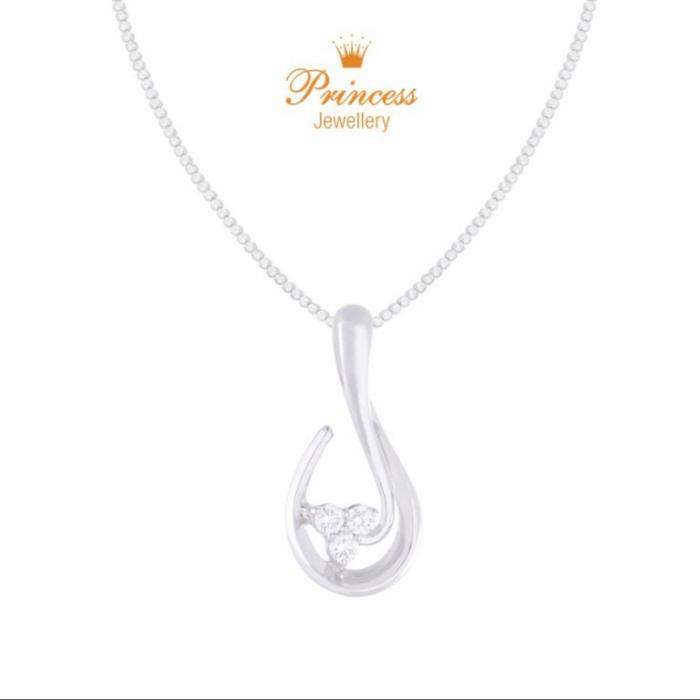 Gambar Liontin Berlian PPD990080 Princess Jewellery - White Gold dari Princess Jewellery Online Kota Administrasi Jakarta Selatan Tokopedia
