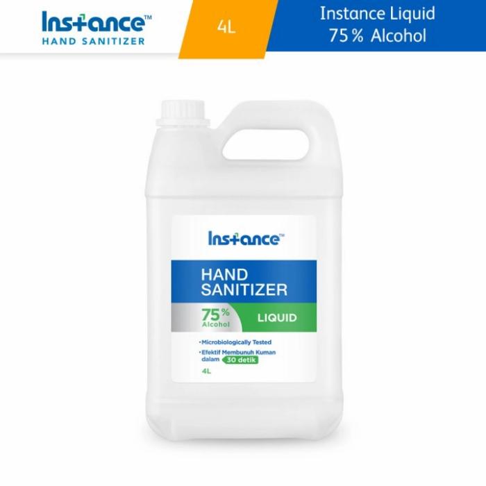 Gambar Hand Sanitizer INSTANCE Original 100% Kemasan Galon 4 liter - Liquid Cair dari HABIBI SHOP 88 undefined Tokopedia