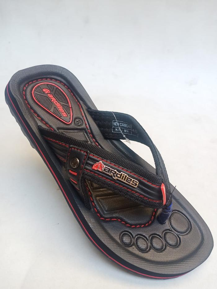 Gambar SANDAL PRIA TERBARU ARDILES NEW CARBONE 100% ORIGINAL BISA BAYAR (COD) - Hitam, 38 dari tk.arofah undefined Tokopedia