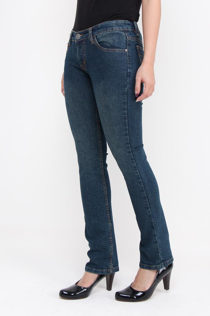 Gambar Celana wanita Cutbray Jeans Mid-rise - BIO HIJAU, 28 dari S.R 11.26 store undefined Tokopedia
