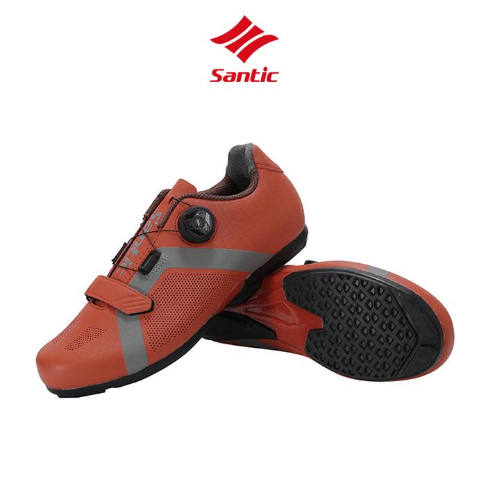 SANTIC S20016J Cycling Bike Shoes Non Cleat Sepatu Sepeda RED 38