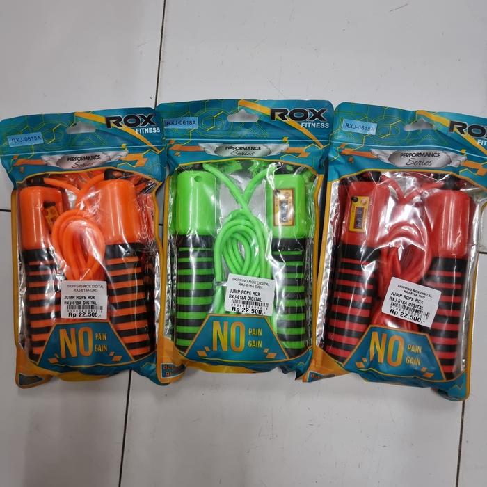 Gambar JUMP ROPE / SKIPPING ROX DIGITAL RXJ-618A dari BorobudurSports undefined Tokopedia