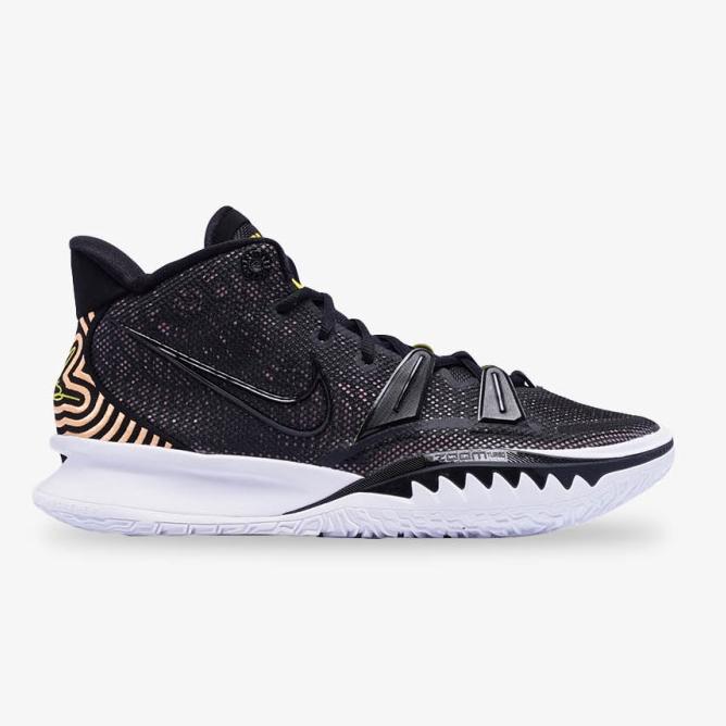 nike kyrie 7 basketball shoes black and white