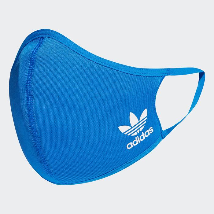 Gambar Face Cover Masker Adidas Original size M/L 1pc - Blue Bird dari AD hoop undefined Tokopedia