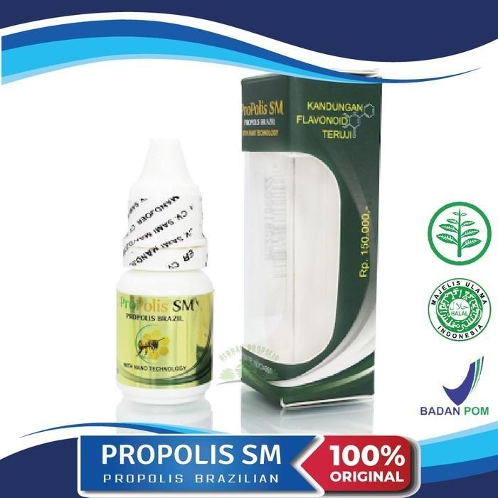 Gambar Obat Untuk Demam Dan Flu Penurun Panas Badan Dan Pusing Propolis SM dari Iki Herbal undefined Tokopedia