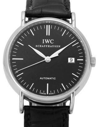 Jual Jam Tangan Original IWC Portofino Black Dial (FULLSET) - Jakarta  Selatan - Secondhandwatch.id | Tokopedia