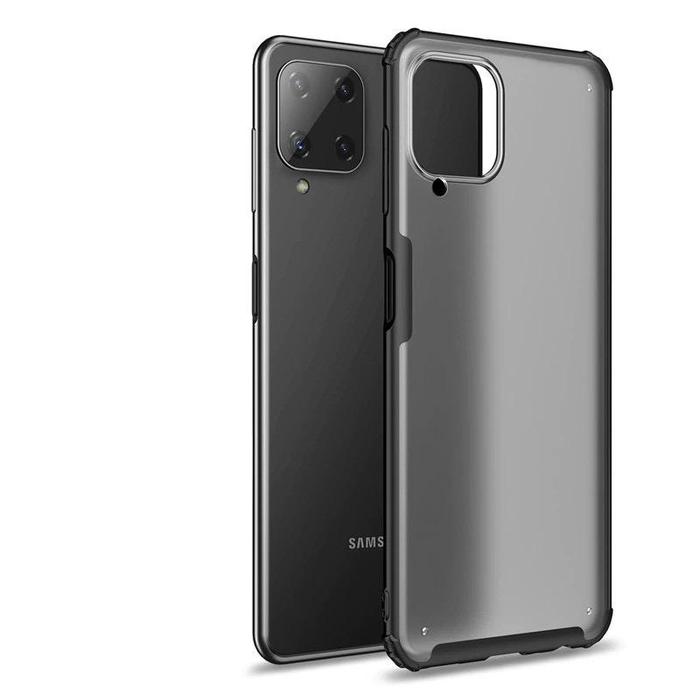 Gambar Case Samsung Galaxy M32 4G Soft Case Transparent Matte Wlons Anti Knoc - Hitam dari Benny Acc undefined Tokopedia