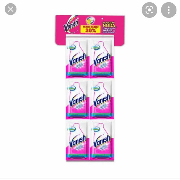 Gambar Vanish cair 60 ml (1 renceng = 12 sachet) - Putih dari Forsya Store undefined Tokopedia