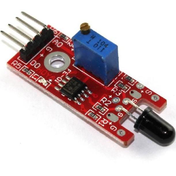 Gambar Sensor Api Infrared Pendeteksi Kebakaran Arduino - 4pin dari RETRO Komputer_NEW undefined Tokopedia