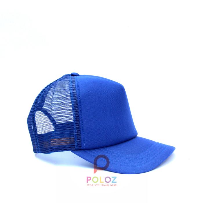 Gambar TOPI CUSTOM TOPI TULISAN TOPI CUSTOM SABLON TOPI CUSTOM LOGO GAMBAR - Biru, LOGO dari pabrik poloz undefined Tokopedia