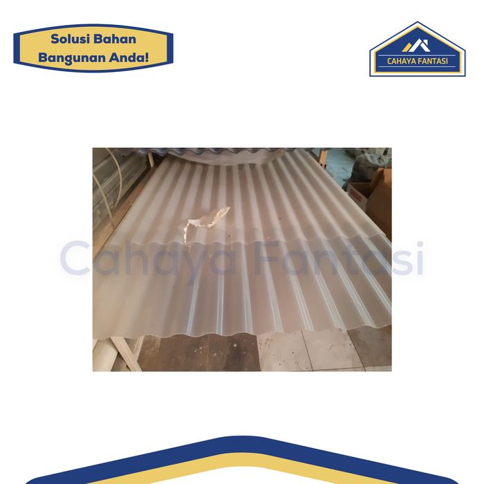 Gambar Atap Fiber Gelombang - 1.5 meter dari CahayaFantasi undefined Tokopedia