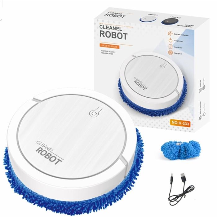 Gambar ROBOT PENGEPEL LANTAI OTOMATIS INTELLIGENT MOPPING MACHINE WITH UV - Putih, TANPA TAMBAHAN dari ORAKI CCTV undefined Tokopedia