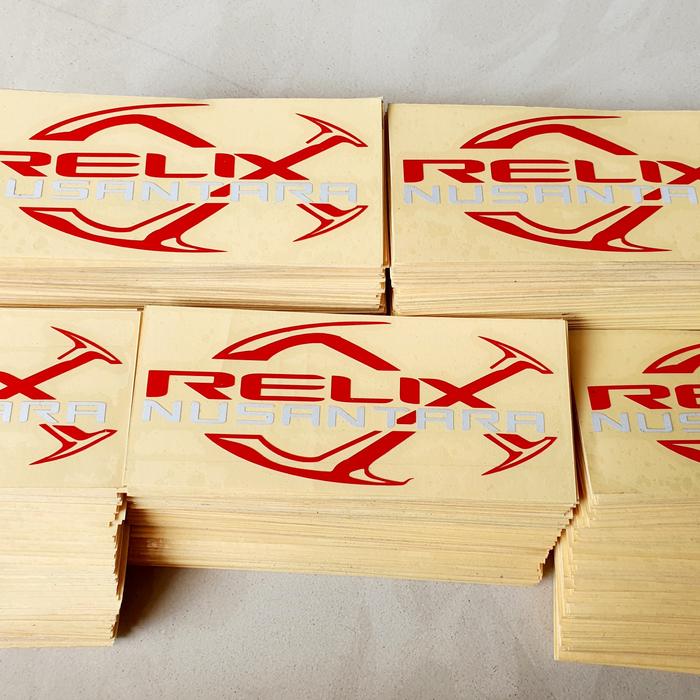 Gambar Sticker Relix Nusantara Ukuran 12,5 cm x 5,5 cm dari Forbidden-Fishing undefined Tokopedia