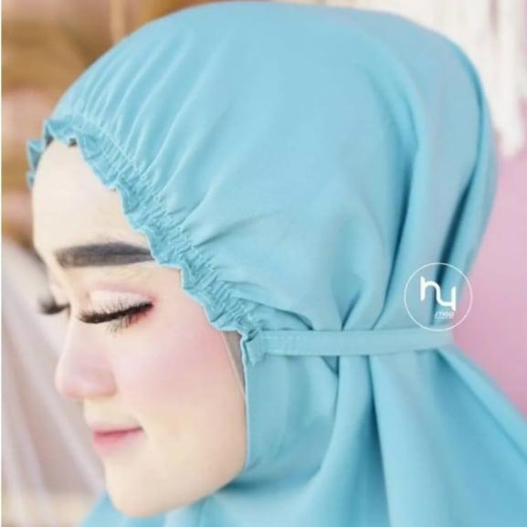 Gambar Jilbab-Hijab-Kerudung Bergo Karet Muka dari Rizqika13 undefined Tokopedia