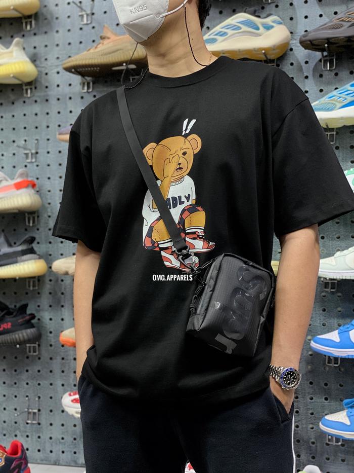 supreme neck pouch blue