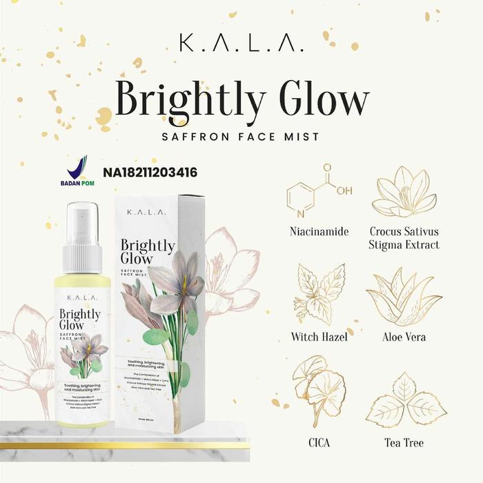 Gambar KALA Face Mist Saffron with Niacinamide dari ursbeauty_co undefined Tokopedia
