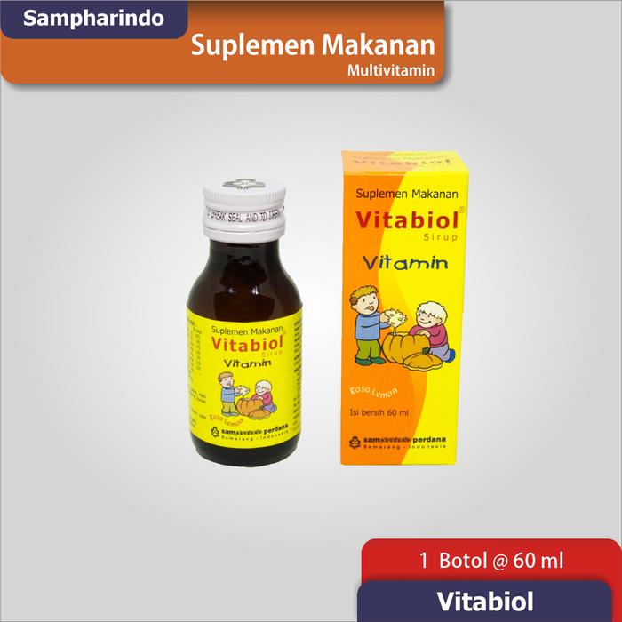 Jual Vitabiol Sirup 60 Ml Kota Semarang Sampharindo Health Care Tokopedia Jual Vitabiol Sirup 60 Ml Kota Semarang Sampharindo Health Care Tokopedia