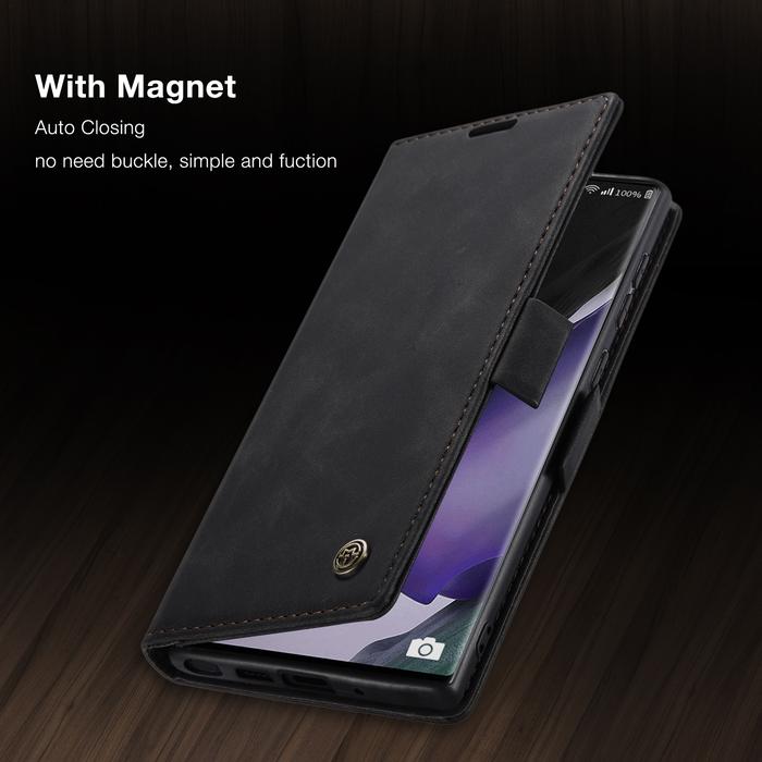 Gambar Oppo a74 4G a74 5G Flip Case Caseme Cover Leather Wallet sarung kulit - Hitam, Oppo a74 (5G) dari Importking undefined Tokopedia