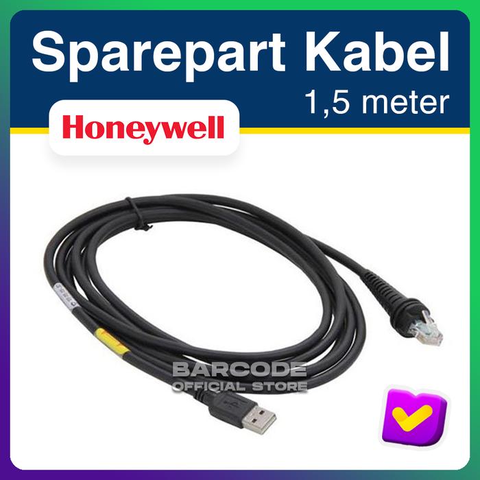 Gambar Kabel Scanner Barcode Honeywell Voyager 1450G / 1450 G Original USB - 1,5 M dari Barcode Store Solutions undefined Tokopedia