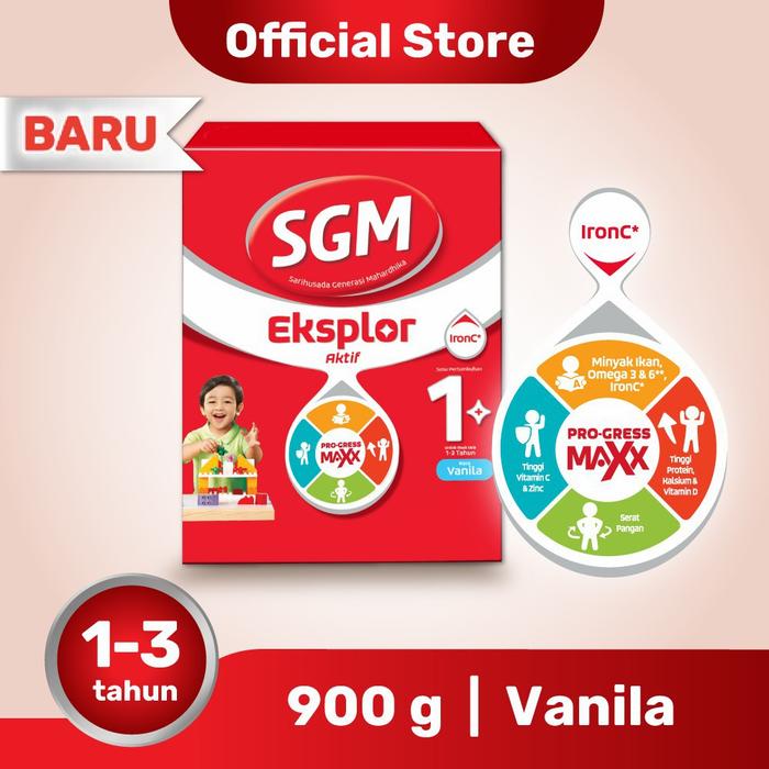 Gambar SGM Eksplor 1 Vanila 900 gr dari HarmoniStore1 undefined Tokopedia