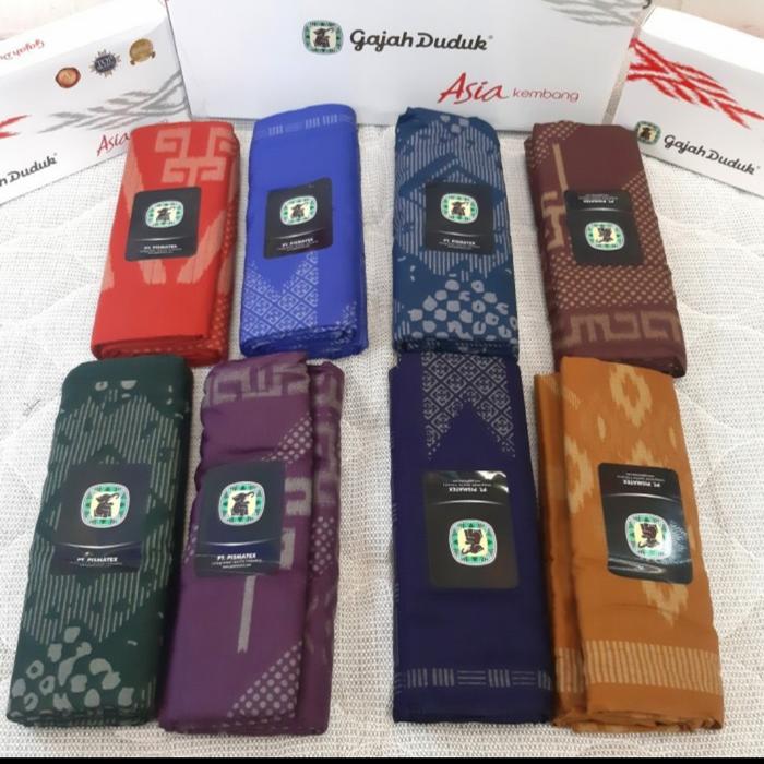 Gambar Sarung Gajah Duduk Asia Kembang dari NaureenShope_NEW undefined 5 Tokopedia