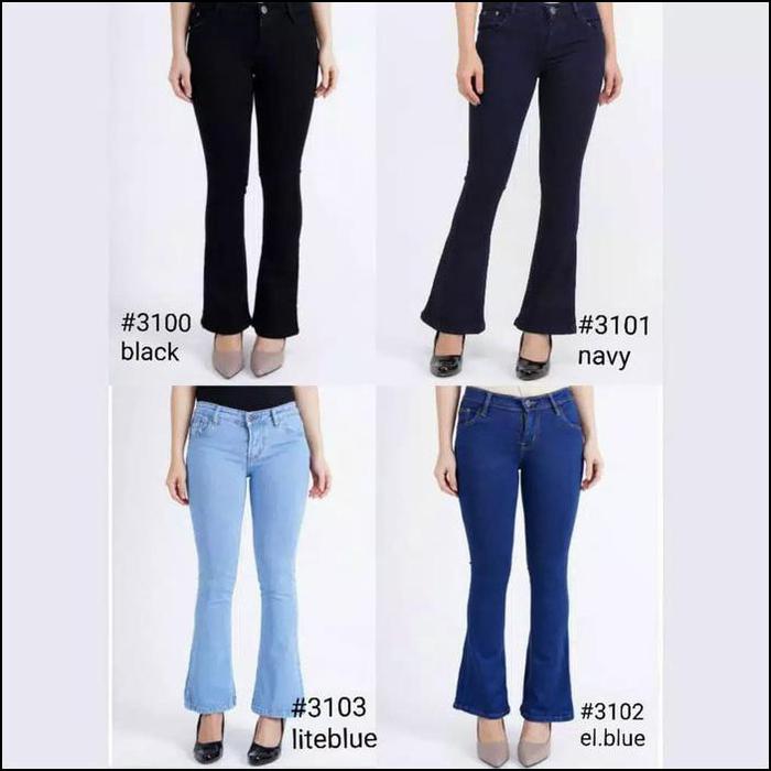 Gambar Celana Jeans Wanita Cutbray SoftJeans - Hitam, 27 dari Fatayah Shop undefined Tokopedia