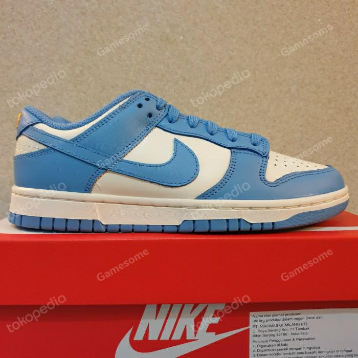 Jual Nike Dunk Low Coast UNC Wmns - 7W 