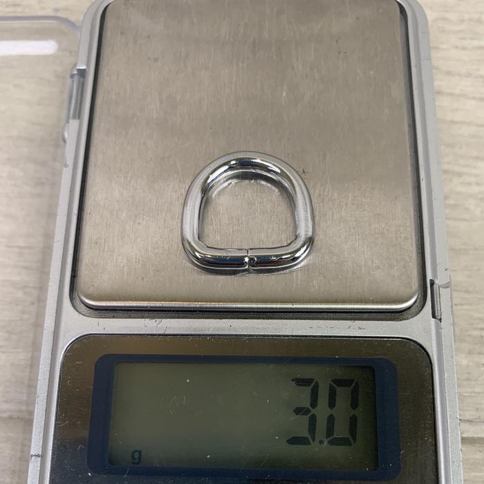 Gambar Ring D 13mm / Ring tas/ Aksesoris tas (Premium import) - CP ChromePlated, 13mmx13mm dari Pass Bandung undefined Tokopedia