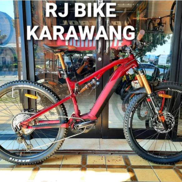 Jual SEPEDA GUNUNG Ebike MTB 29ER PATROL E SIX S SPEC BURGUNDY