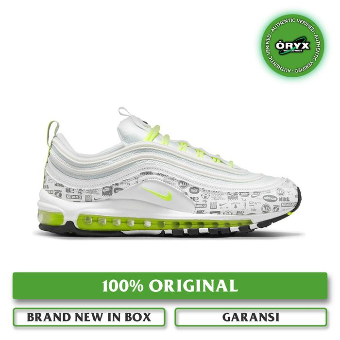 Jual Nike Air Max 97 White Volt Black Pure Platinum Kota
