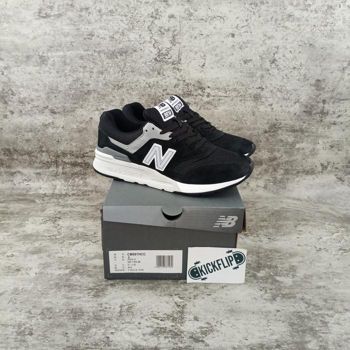 new balance 997h black silver
