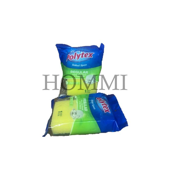 Gambar Sabut Spons Sponge Cuci Piring 2 Sisi Polytex / Scoth-Brite HAF1/HAF2 - polytex dari Hommi.Mart undefined Tokopedia