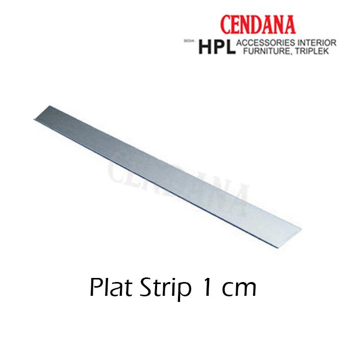 Gambar Plat Strip Aluminium 1 cm (Mirror) dari Cendana HPL undefined Tokopedia