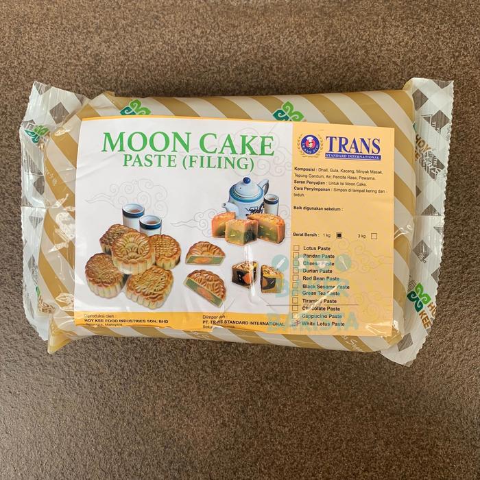 Gambar Isian Mooncake / Mooncake Filling Merk Trans White Lotus Paste 1kg - WhitLotus 500gr dari Bakernbarista undefined Tokopedia