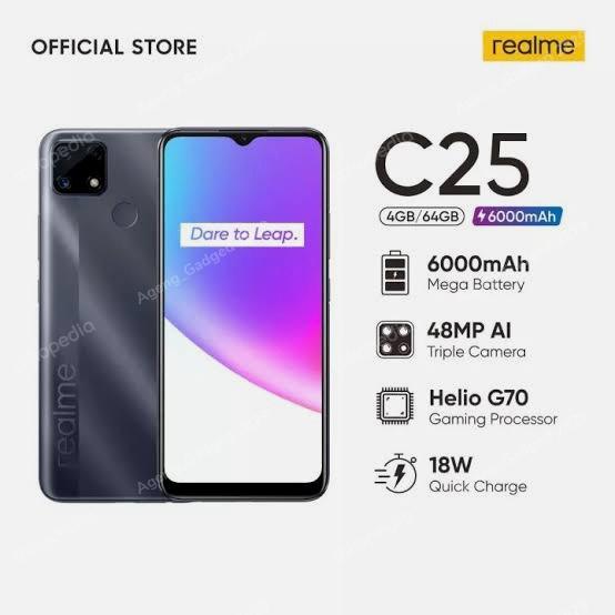Gambar Realme C25 4/64 New Garansi Resmi 1Th. dari AgengGadged2829 undefined Tokopedia