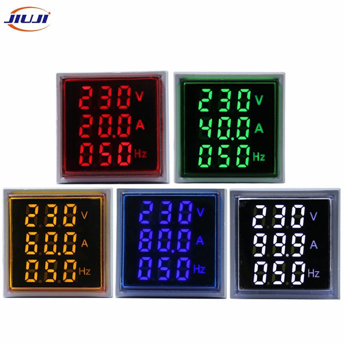 Gambar Pilot Lamp Voltmeter Digital Amper,Volt dan Hz - Putih dari dunia aneka barang undefined Tokopedia