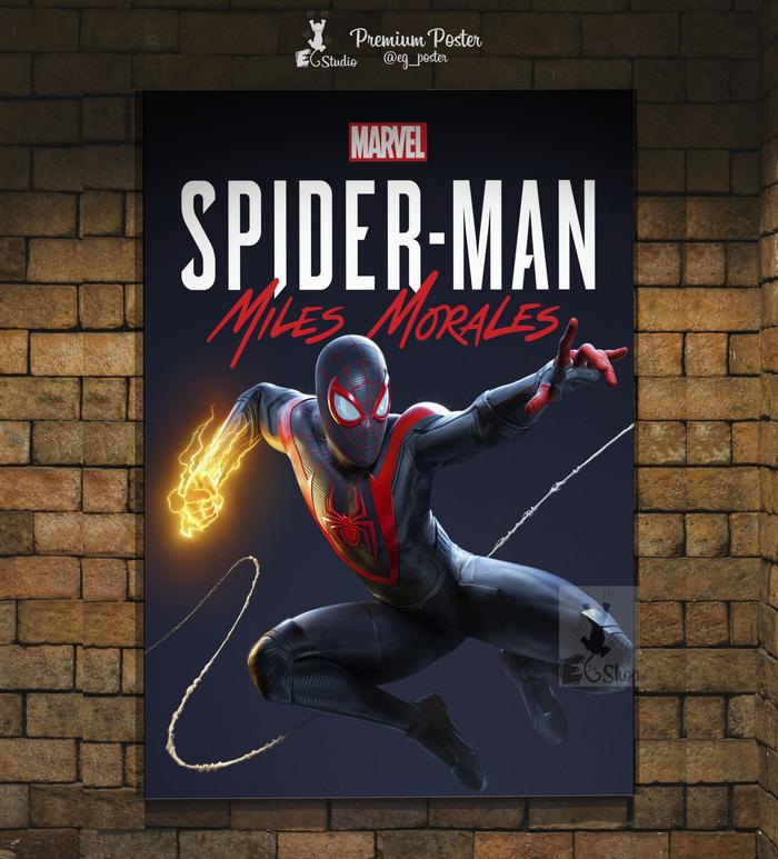 Gambar Poster Game - Marvel's Spider-Man: Miles Morales PS4 & PS5 - A2 Plus dari EG STUDIO Tokopedia undefined Tokopedia