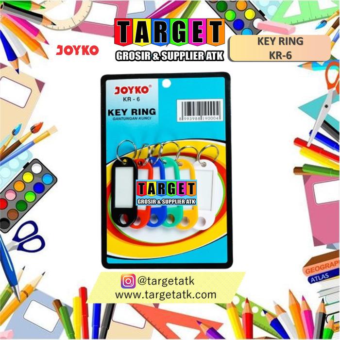 Gambar KEY RING / GANTUNGAN KUNCI dari TARGET ATK undefined Tokopedia