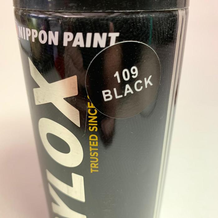 Gambar Pilox / Pilok / Cat Semprot / Pylox Nippon Paint / Pilox Hitam / Warna - Black 109 dari Toko Bangunan Sumber Berkah undefined Tokopedia