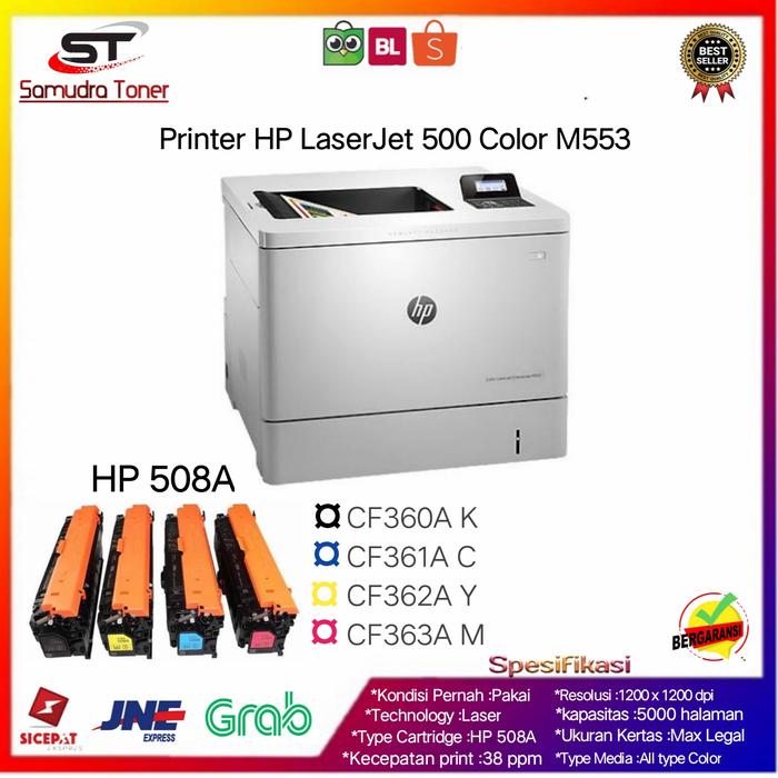 Jual Jual Printer HP Color LaserJet 500 M553 Berkualitas - Jakarta Pusat -  samudra toner | Tokopedia