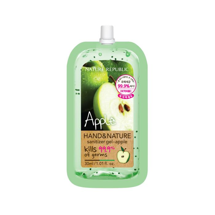 Gambar NATURE REPUBLIC Hand Sanitizer Pouch - Apple dari NATURE REPUBLIC OFFICIAL undefined Tokopedia