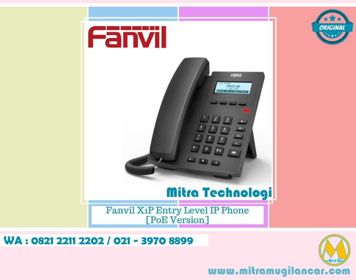 Gambar Fanvil X1P Entry Level IP Phone [PoE Version] dari Mitra Technologi undefined Tokopedia