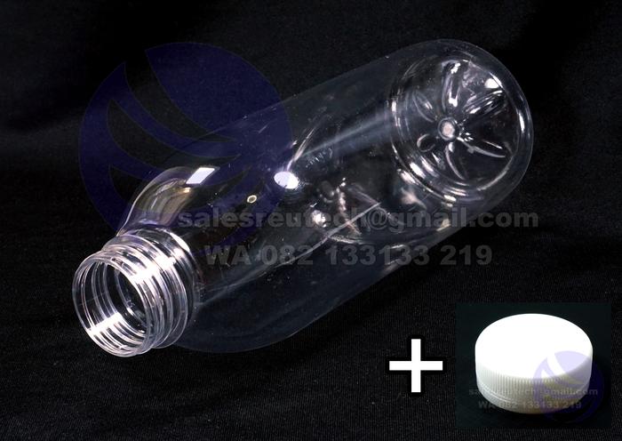 Gambar Botol Kale 1000ml / Botol Kale 1 liter dengan Tutup ( Gojek/Grab ) - Putih dari REUTECH undefined Tokopedia