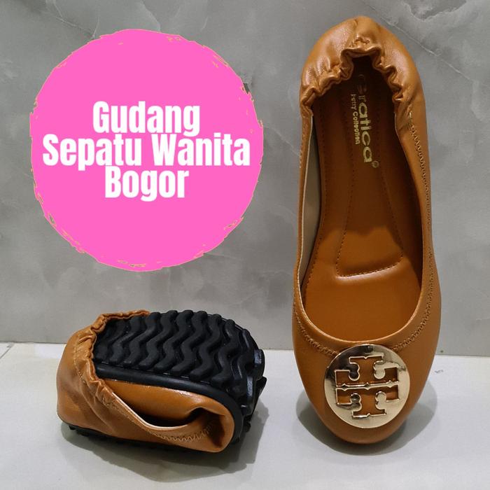 Gambar Gratica Sepatu Wanita Flat Shoes Raissa RJ 092 - Tan, 36 dari Gratica_NEW undefined Tokopedia