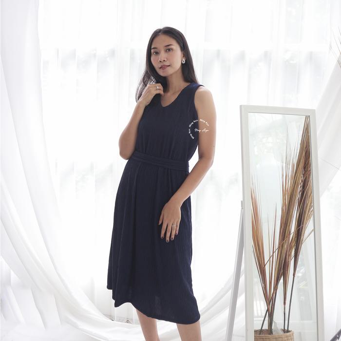 Gambar KIMMY DRESS - NADR 10 - Biru dari NING AYU BUTIK X MAMA HAMIL undefined Tokopedia