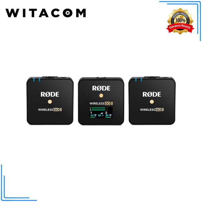 Gambar Rode Wireless GO II Dual Channel Wireless Microphone System - Standard dari Witacom undefined Tokopedia